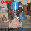 Válvula de controle de pressão de fluxo de vapor de atuador de forro de controle elétrico